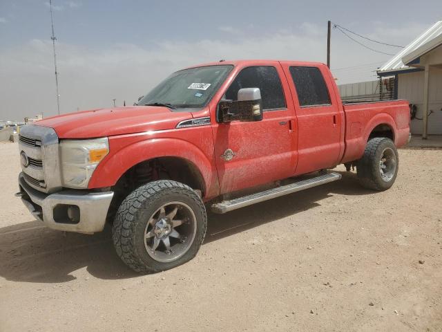 1FT7W2BT2GEA90409 - 2016 FORD F250 SUPER DUTY RED photo 1