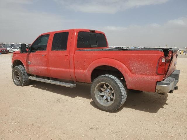 1FT7W2BT2GEA90409 - 2016 FORD F250 SUPER DUTY RED photo 2