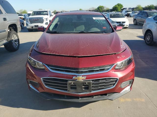 1G1ZE5ST8HF268941 - 2017 CHEVROLET MALIBU LT BURGUNDY photo 5