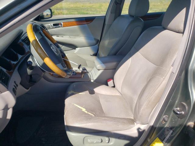 JTHBA30G955062624 - 2005 LEXUS ES 330 GREEN photo 7