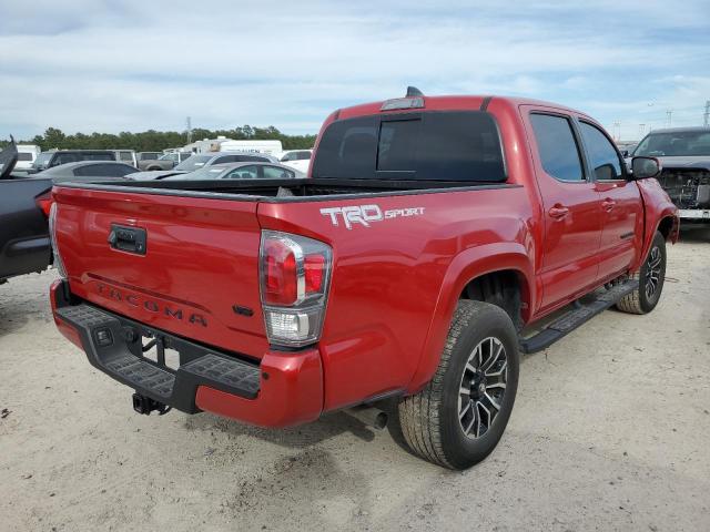 3TMAZ5CN5NM174505 - 2022 TOYOTA TACOMA DOUBLE CAB RED photo 3