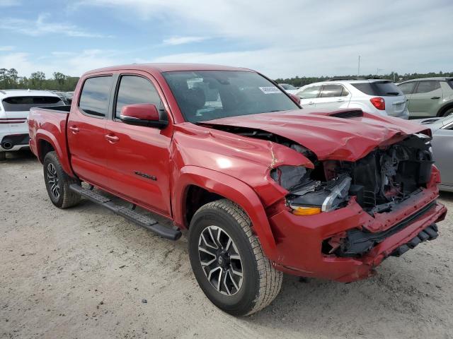 3TMAZ5CN5NM174505 - 2022 TOYOTA TACOMA DOUBLE CAB RED photo 4