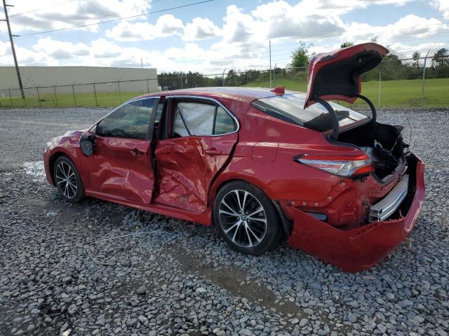 4T1B11HK6KU250772 - 2019 TOYOTA CAMRY L RED photo 2