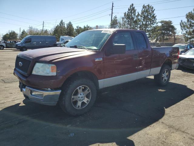 1FTPX14545NA53381 - 2005 FORD F150 BURGUNDY photo 1