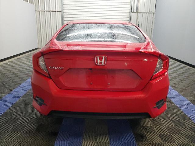 2HGFC2F54JH609896 - 2018 HONDA CIVIC LX RED photo 6