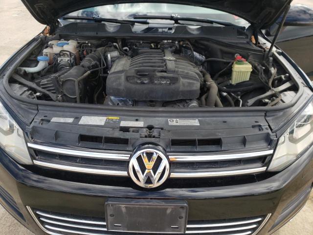 WVGEF9BP1ED008350 - 2014 VOLKSWAGEN TOUAREG V6 BLACK photo 11