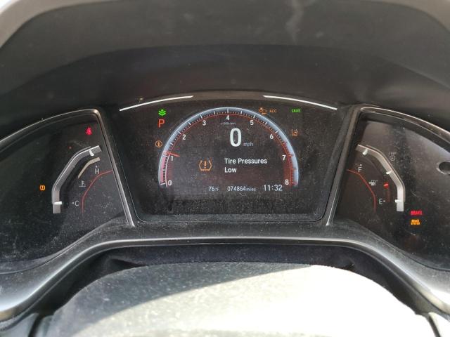 SHHFK7H95MU209207 - 2021 HONDA CIVIC SPORT TOURING GRAY photo 9