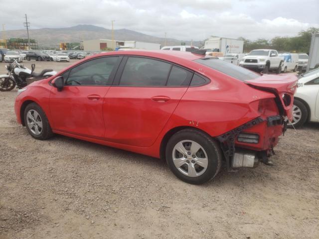 1G1BC5SM9H7170317 - 2017 CHEVROLET CRUZE LS RED photo 2