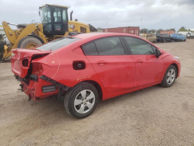 1G1BC5SM9H7170317 - 2017 CHEVROLET CRUZE LS RED photo 3