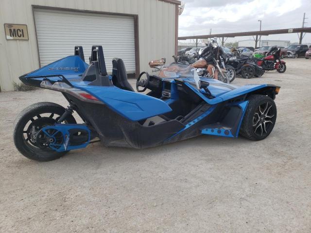 57XAAPHD7L8140447 - 2020 POLARIS SLINGSHOT SL BLUE photo 3