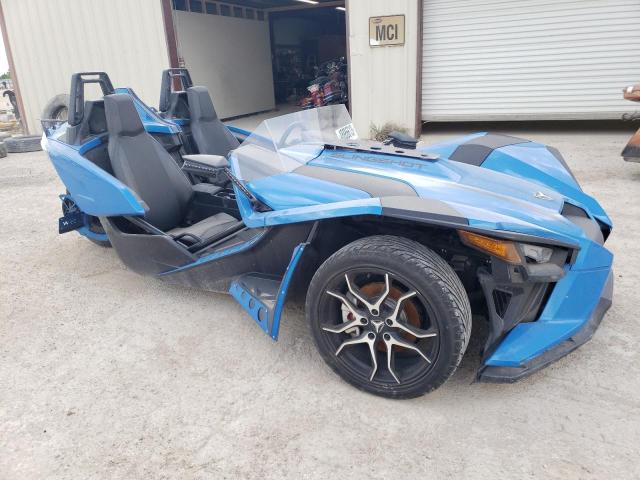 57XAAPHD7L8140447 - 2020 POLARIS SLINGSHOT SL BLUE photo 4