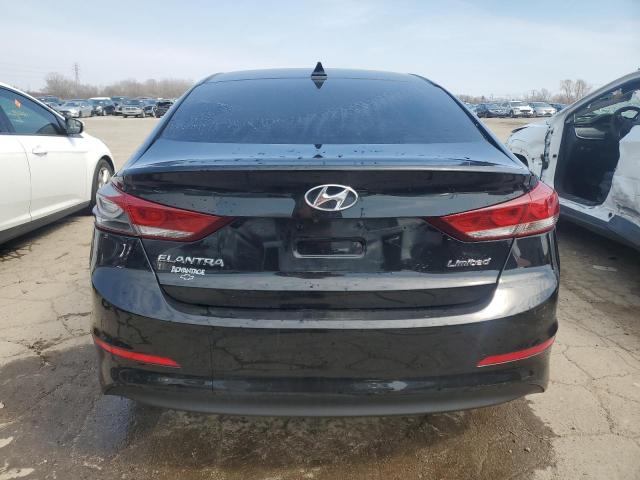 KMHD84LF1HU269240 - 2017 HYUNDAI ELANTRA SE BLACK photo 6