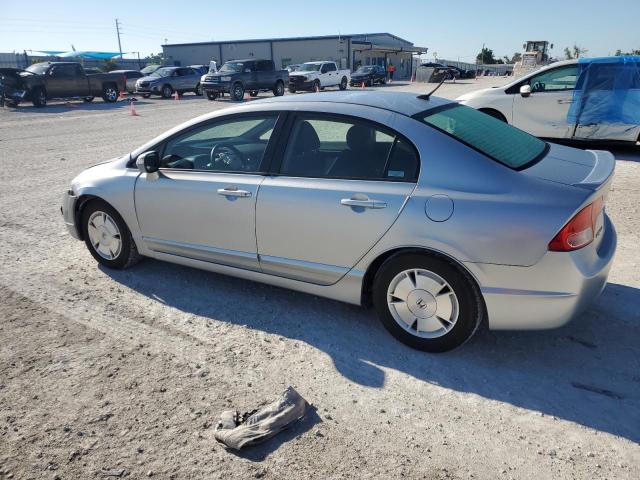 JHMFA36268S008166 - 2008 HONDA CIVIC HYBRID SILVER photo 2