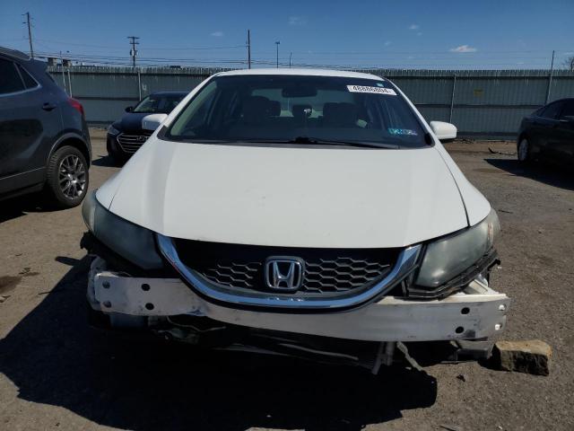 19XFB2F57FE054382 - 2015 HONDA CIVIC LX WHITE photo 5