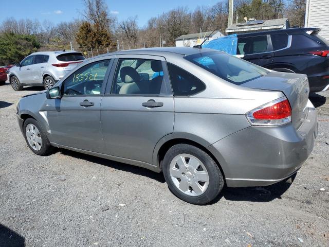 1FAHP34N08W223692 - 2008 FORD FOCUS S/SE SILVER photo 2