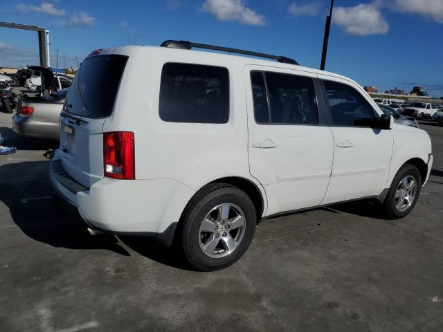 5FNYF38459B028143 - 2009 HONDA PILOT EX WHITE photo 3