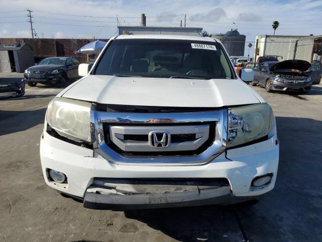 5FNYF38459B028143 - 2009 HONDA PILOT EX WHITE photo 5