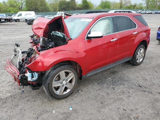 2GNALDEK6F6294766 - 2015 CHEVROLET EQUINOX LTZ RED photo 1