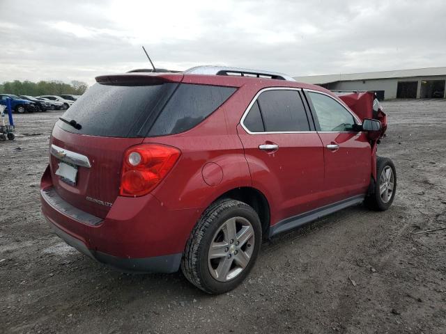 2GNALDEK6F6294766 - 2015 CHEVROLET EQUINOX LTZ RED photo 3