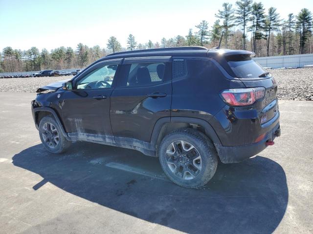 3C4NJDDB4JT128719 - 2018 JEEP COMPASS TRAILHAWK BLACK photo 2