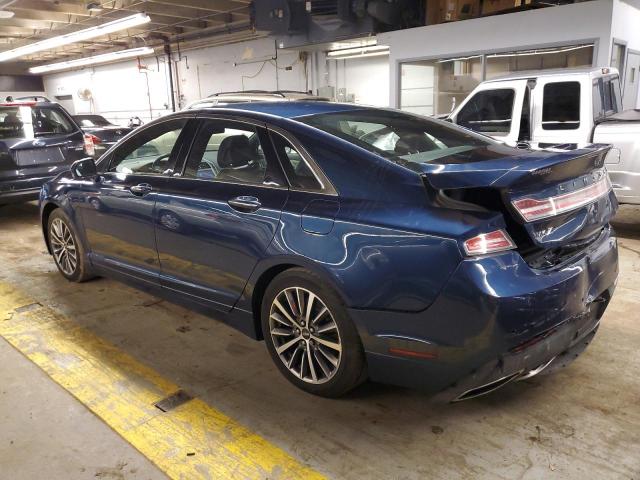 3LN6L5KU7HR648182 - 2017 LINCOLN MKZ HYBRID PREMIERE BLUE photo 2