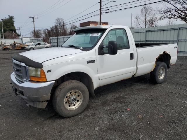 1FTSF31L81ED51566 - 2001 FORD F350 SRW SUPER DUTY WHITE photo 1