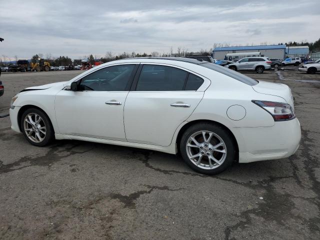 1N4AA5AP3DC824756 - 2013 NISSAN MAXIMA S WHITE photo 2