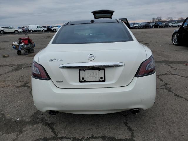 1N4AA5AP3DC824756 - 2013 NISSAN MAXIMA S WHITE photo 6