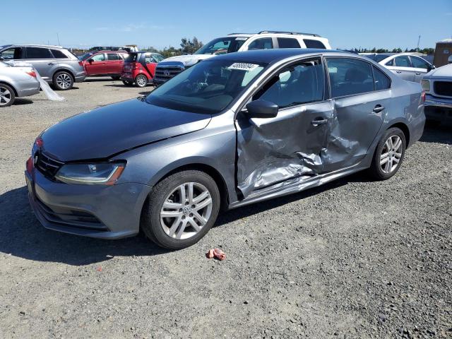 3VW2B7AJXJM230224 - 2018 VOLKSWAGEN JETTA S SILVER photo 1