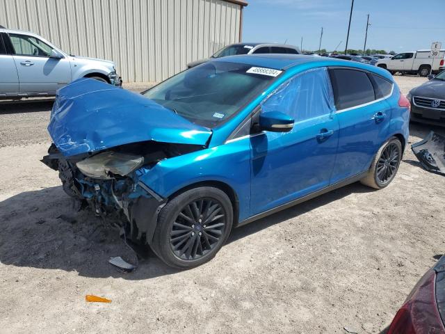 1FADP3N21FL205056 - 2015 FORD FOCUS TITANIUM BLUE photo 1