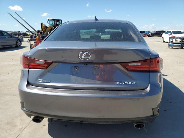 JTHBA1D28G5009922 - 2016 LEXUS IS 200T SILVER photo 6