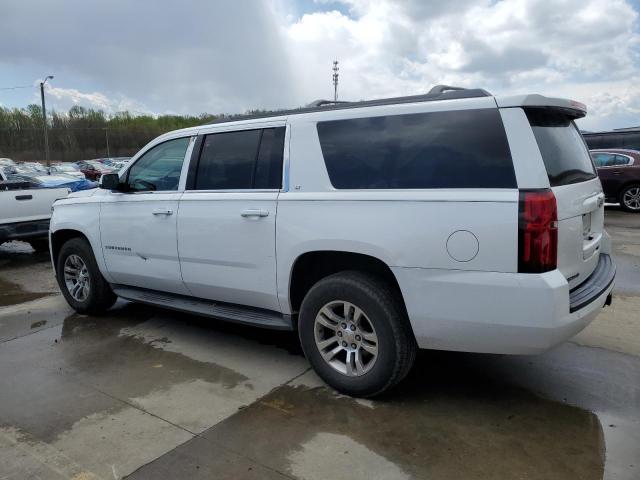 1GNSKJKC3FR261599 - 2015 CHEVROLET SUBURBAN K1500 LT WHITE photo 2