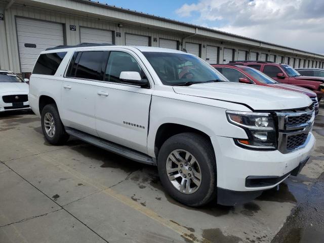 1GNSKJKC3FR261599 - 2015 CHEVROLET SUBURBAN K1500 LT WHITE photo 4