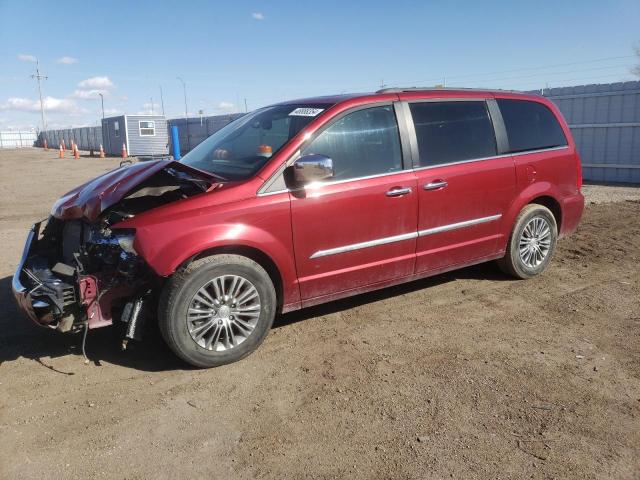 2C4RC1CG1DR531118 - 2013 CHRYSLER TOWN & COU TOURING L RED photo 1