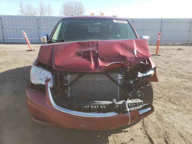 2C4RC1CG1DR531118 - 2013 CHRYSLER TOWN & COU TOURING L RED photo 5