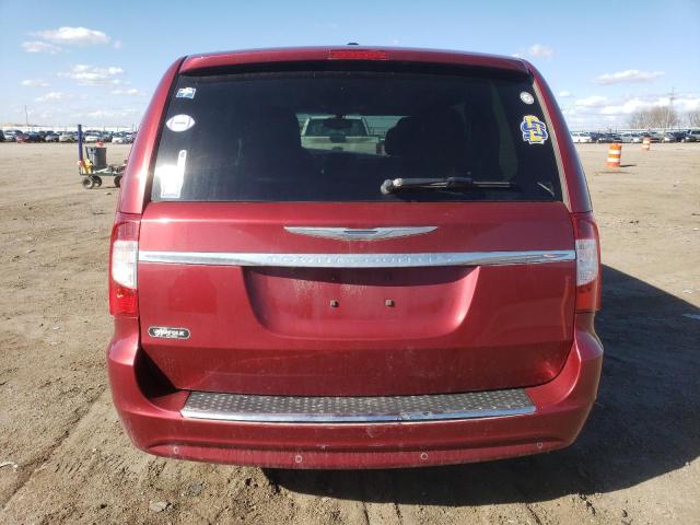 2C4RC1CG1DR531118 - 2013 CHRYSLER TOWN & COU TOURING L RED photo 6