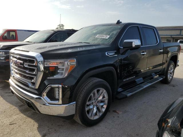 3GTP8DEDXKG309838 - 2019 GMC SIERRA C1500 SLT BLACK photo 1