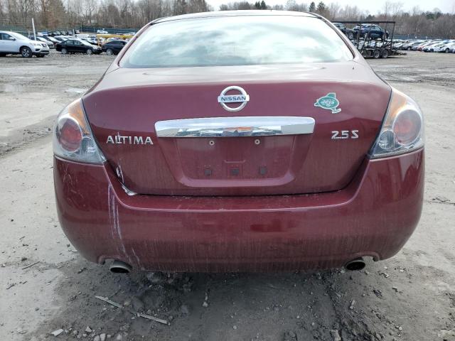 1N4AL2AP2BN420633 - 2011 NISSAN ALTIMA BASE BURGUNDY photo 6