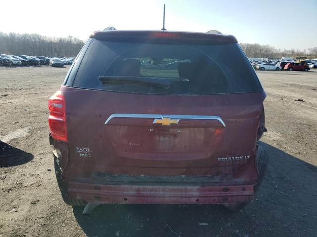 2GNFLFEK3G6316256 - 2016 CHEVROLET EQUINOX LT BURGUNDY photo 6