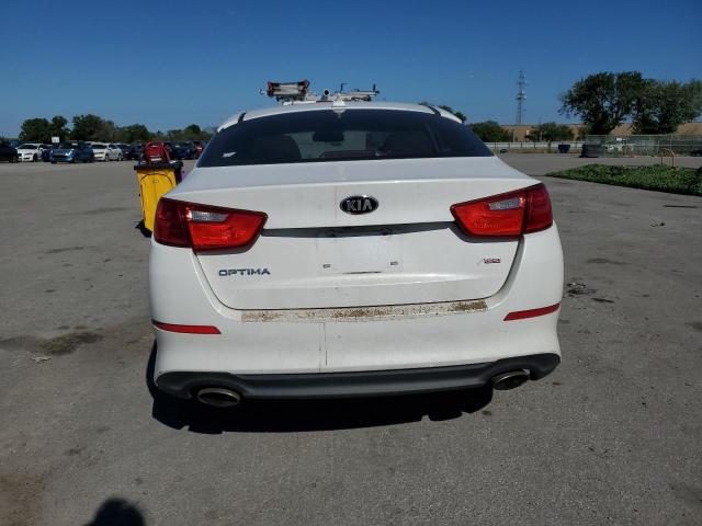 5XXGM4A74FG418798 - 2015 KIA OPTIMA LX WHITE photo 6