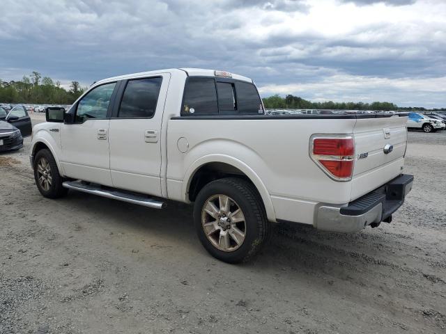 1FTFW1CV8AFC44645 - 2010 FORD F150 SUPERCREW WHITE photo 2