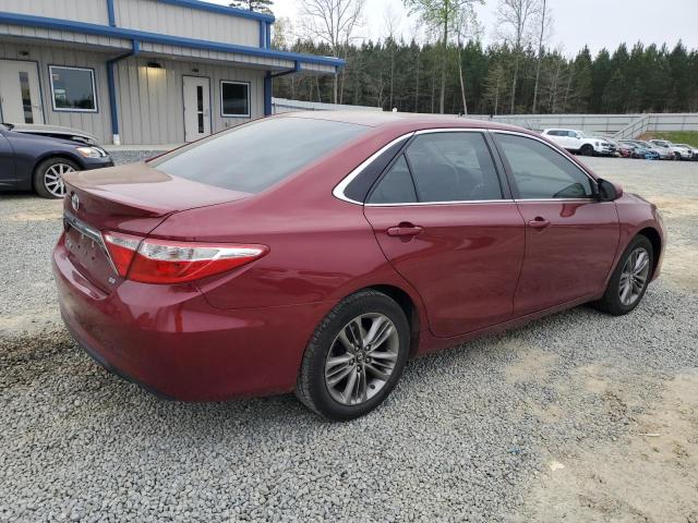 4T1BF1FK0HU797100 - 2017 TOYOTA CAMRY LE RED photo 3