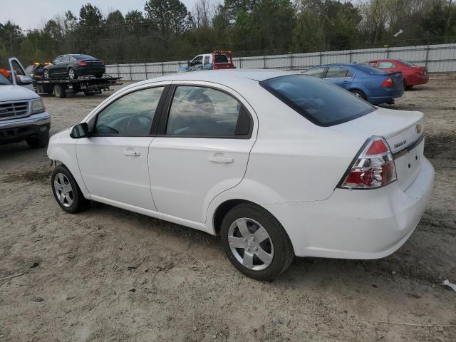 KL1TD5DEXAB128148 - 2010 CHEVROLET AVEO LS WHITE photo 2