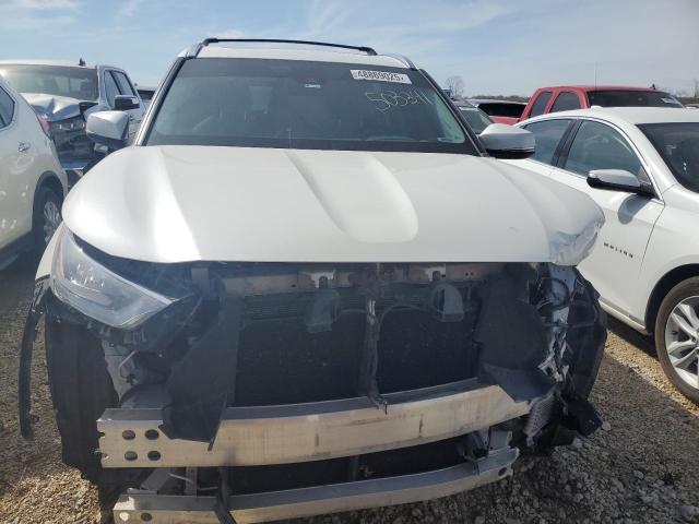 5TDGZRAHXLS503341 - 2020 TOYOTA HIGHLANDER XLE WHITE photo 5
