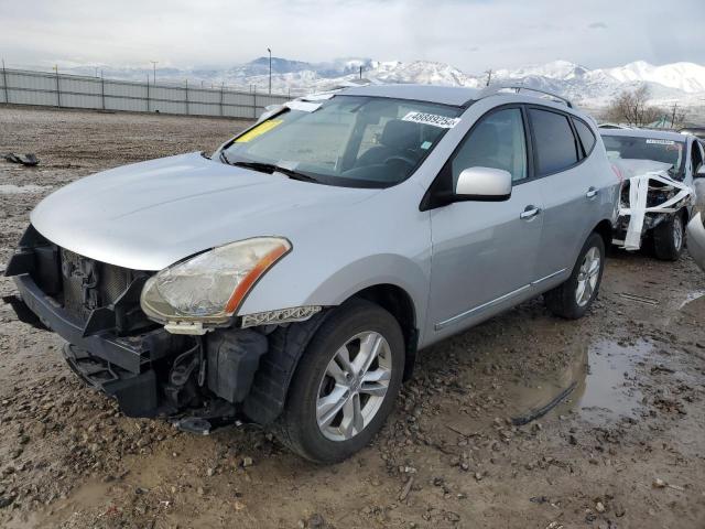 JN8AS5MV4DW648272 - 2013 NISSAN ROGUE S SILVER photo 1