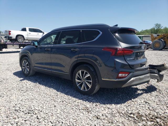 5NMS53AD1LH205540 - 2020 HYUNDAI SANTA FE LIMITED GRAY photo 2