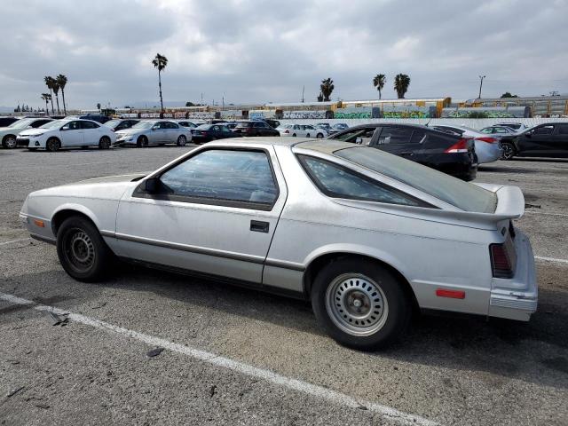 1B3BA44D8FG316175 - 1985 DODGE DAYTONA GRAY photo 2