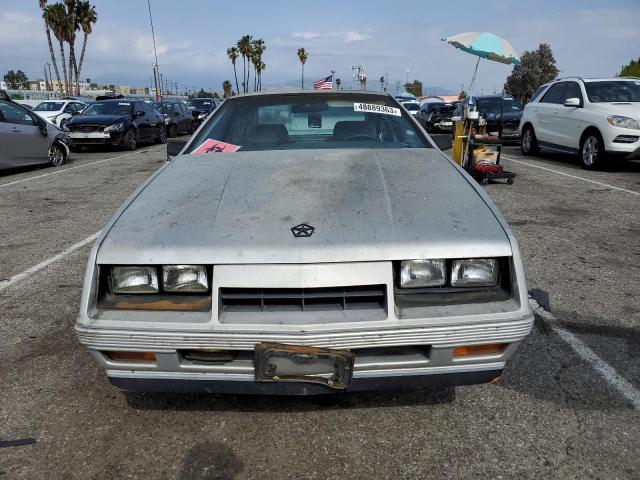 1B3BA44D8FG316175 - 1985 DODGE DAYTONA GRAY photo 5