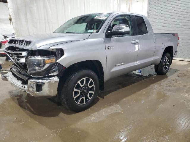 5TFBY5F18MX988060 - 2021 TOYOTA TUNDRA DOUBLE CAB LIMITED SILVER photo 1