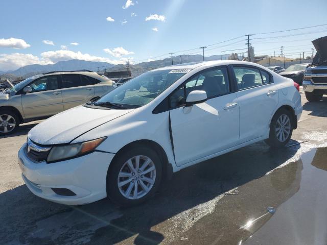 19XFB2F80CE382412 - 2012 HONDA CIVIC EX WHITE photo 1